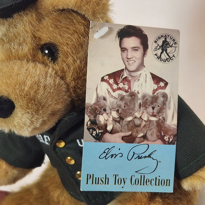 Creature Comforts Toys Inc. - Elvis Presley - Army Elvis Plush Bear 2009