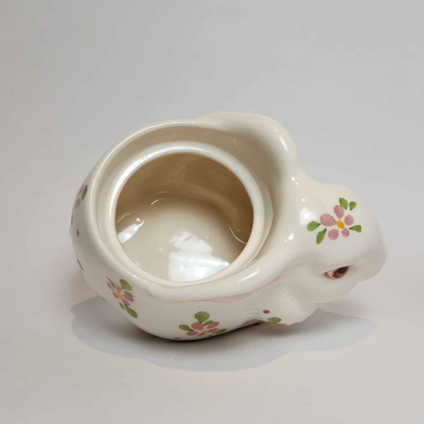Avon - Ceramic Bunny Perfumed Candle Holder Planter