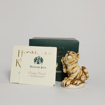 Harmony Kingdom - Peter Calvesbert - Orange Crush Trinket Box 2000