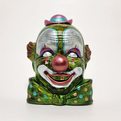 Blvck Oatmeal - "Infectious Laughter" Ceramic Enesco Clown Figurine 2026 (CUSTOM)