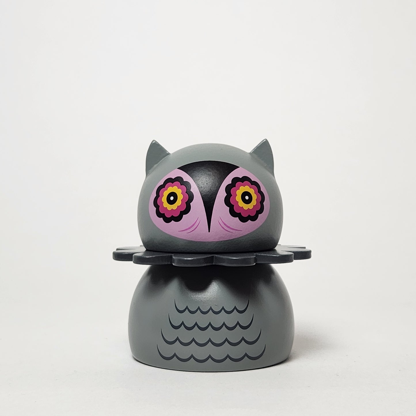 Kidrobot - Nathan Jurevicius - Misko Owl Mini (Grey/Dark Grey) 2012