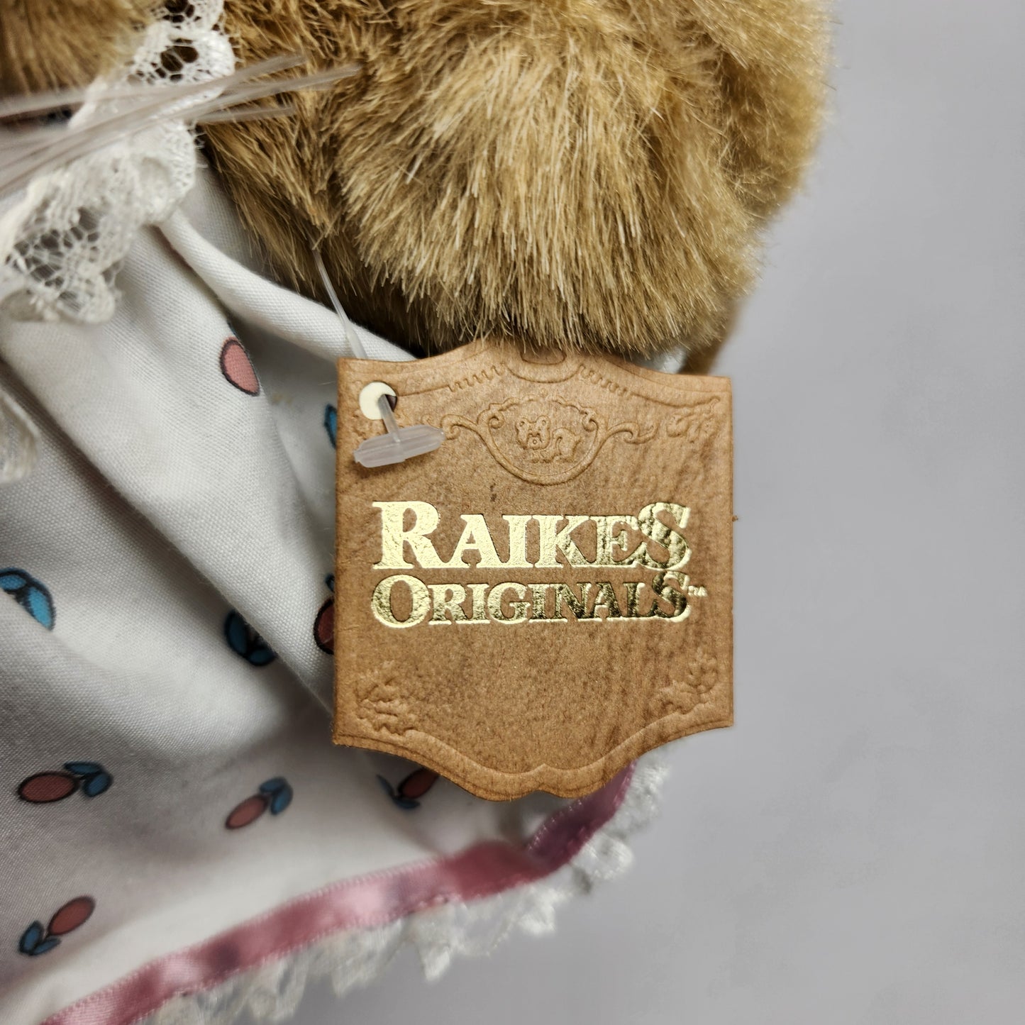Raikes Originals - Robert Raikes - Rabbit with Wooden Face Plush Doll 1988