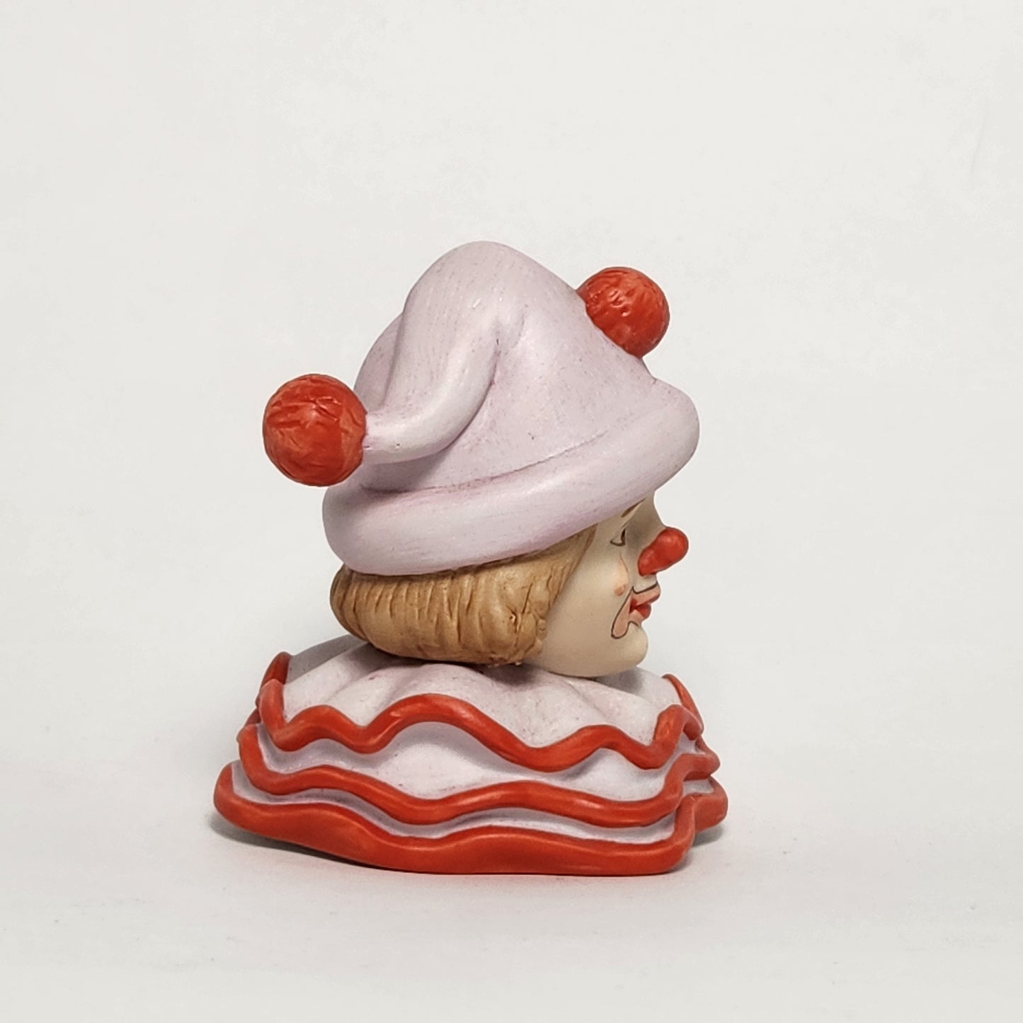 Enesco - Crying Clown Porcelain Bust 1985