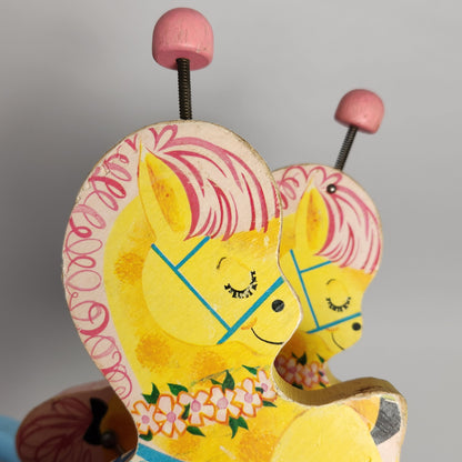 Fisher Price - Banbury Cross Horse Musical Pull Toy 1962