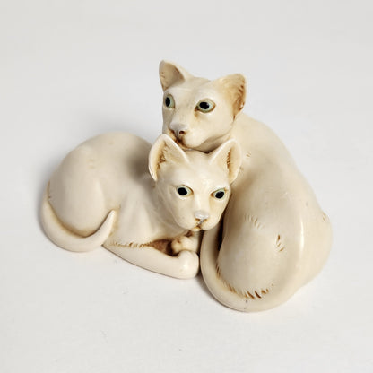 Harmony Kingdom - Adam Binder - Marie and Pierre Cat Figurines 2001
