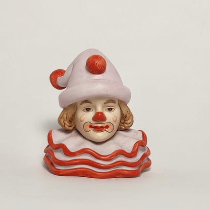 Enesco - Crying Clown Porcelain Bust 1985