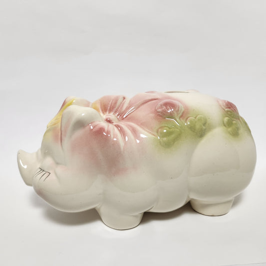 Shawnee Pottery - Smiling Pig Ceramic Piggy Bank