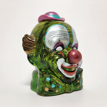 Blvck Oatmeal - "Infectious Laughter" Ceramic Enesco Clown Figurine 2026 (CUSTOM)