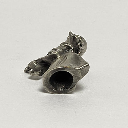 Pewter Angels with Instruments Figurines Set of 2