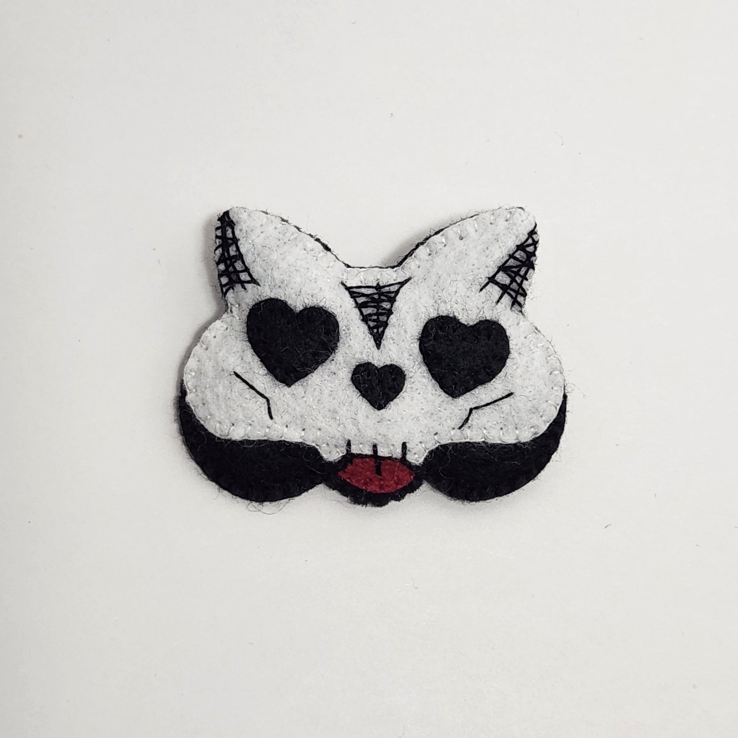 BANGcreated! - Love Cats 1.75" x 2.25" Felt Pin