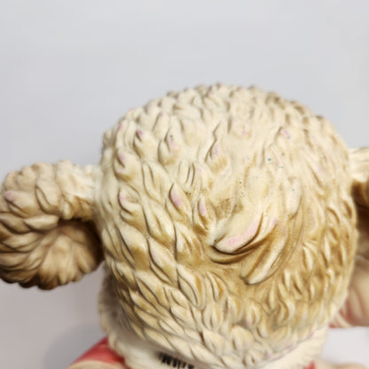 Arrow Rubber and Plastics Corporation - Edward Mobley - Red Bear Rubber Squeak Toy 1962