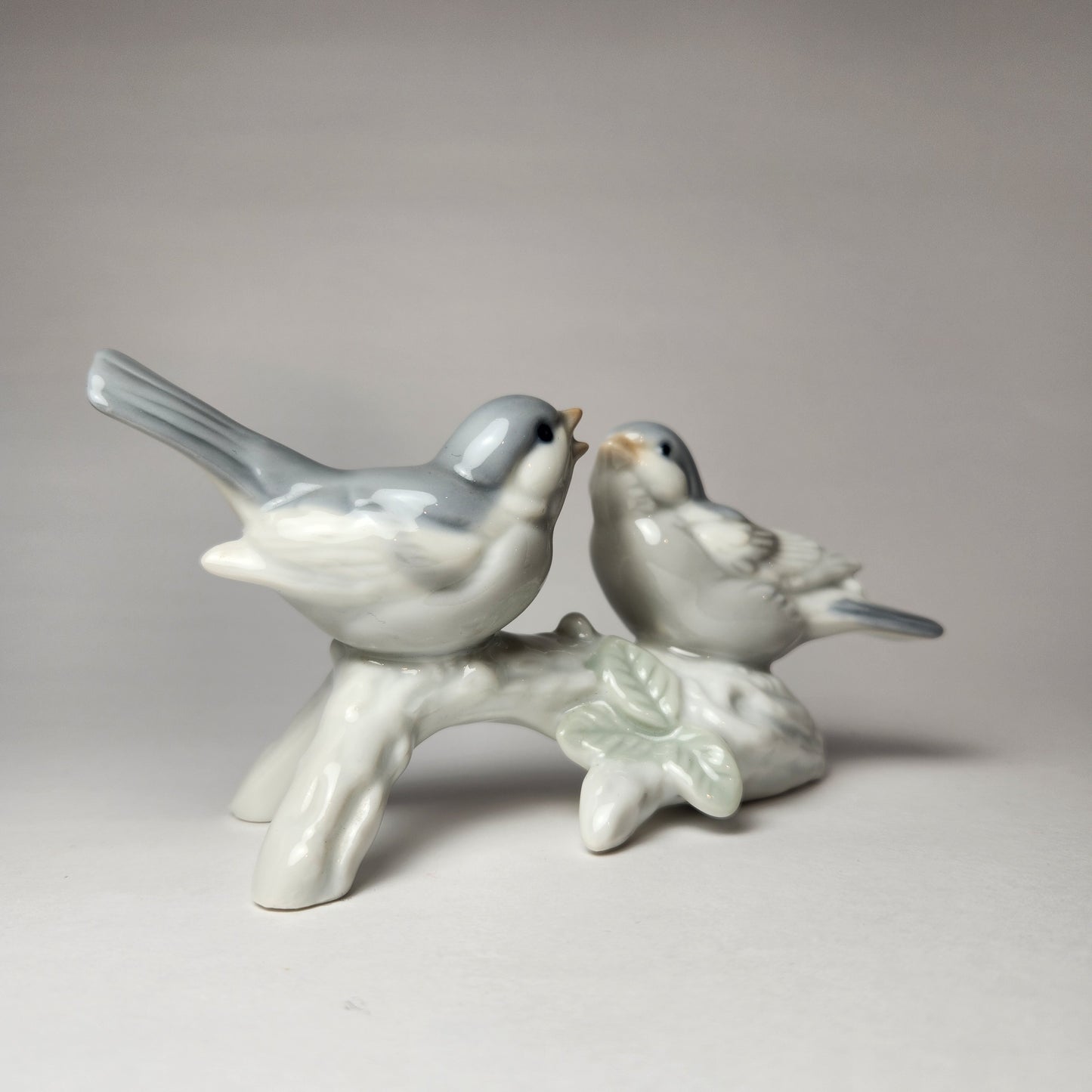 Otagiri - Porcelain Two Birds on Branch Figurine 1980s