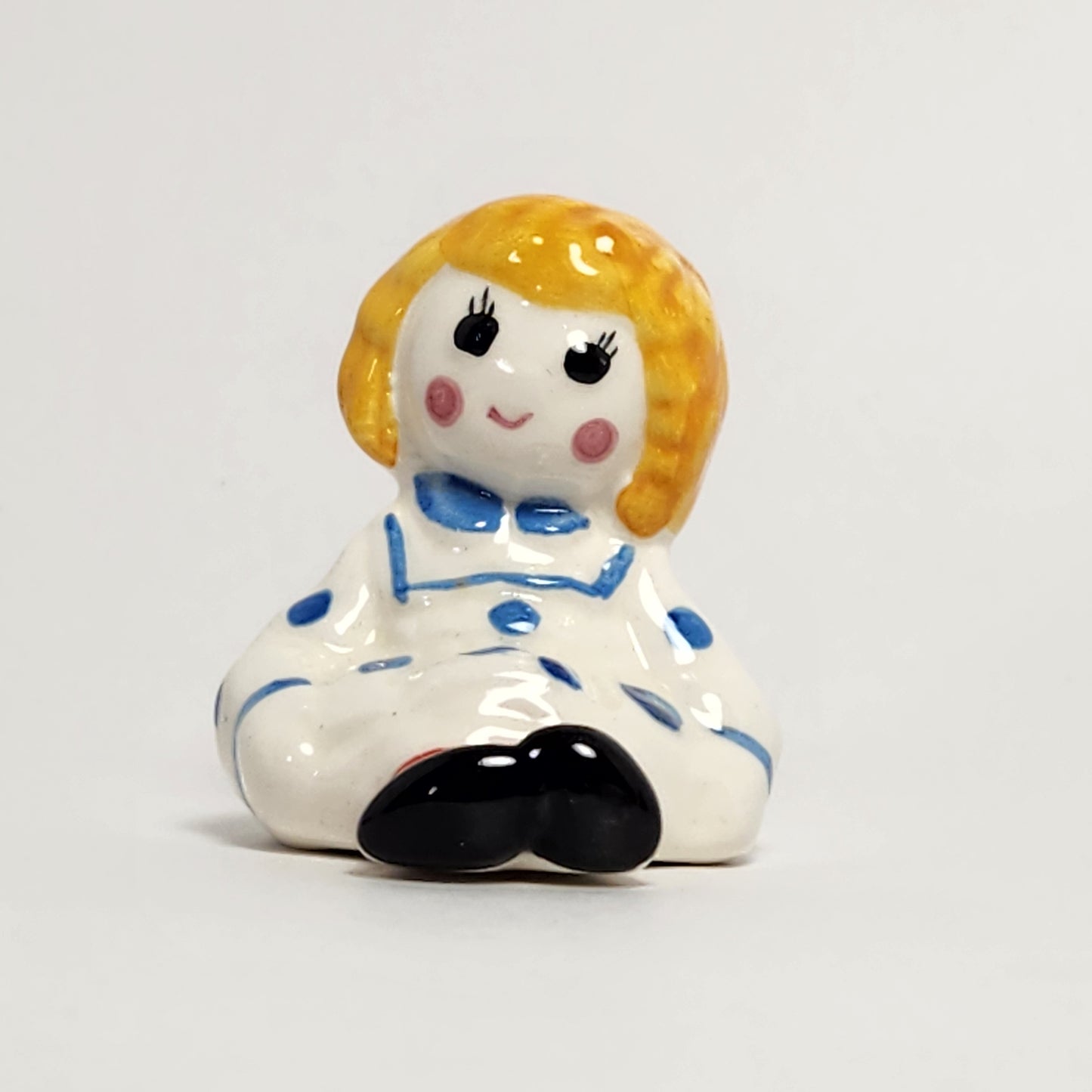 Avon - Doll and Teddy Bear Salt and Pepper Shaker Set