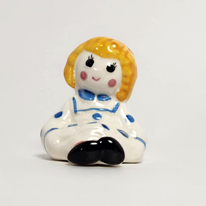 Avon - Doll and Teddy Bear Salt and Pepper Shaker Set