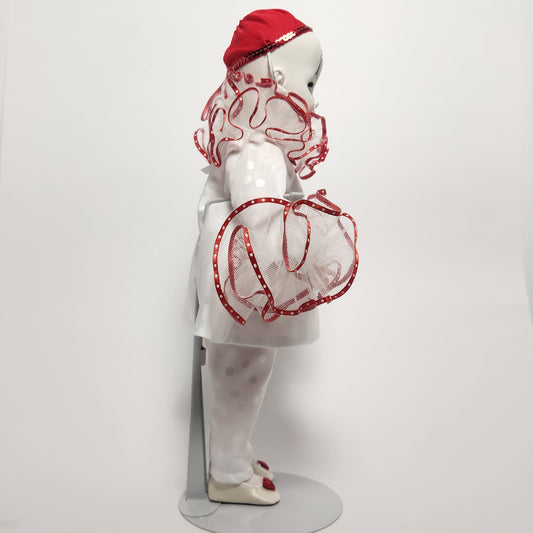 Madame Alexander - Vinyl Pierrot Sleepy Eye Doll 1990s
