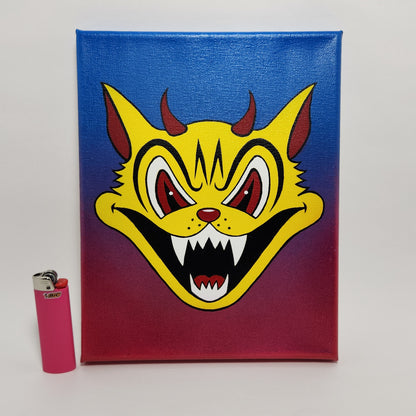 BANGcreated! - Miss Hiss: Bomb Pop 10" Canvas 2019