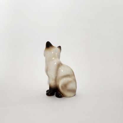 Enesco - Ceramic Siamese Cat Figurines Set of 2