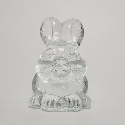 Goebel - Lead Crystal Rabbit Figurine 1980s