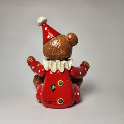 Schmid - Gordon Fraser - Jester Clown Bear Music Box 1983