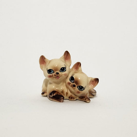 Josef Originals - Porcelain Siamese Kittens Figurine