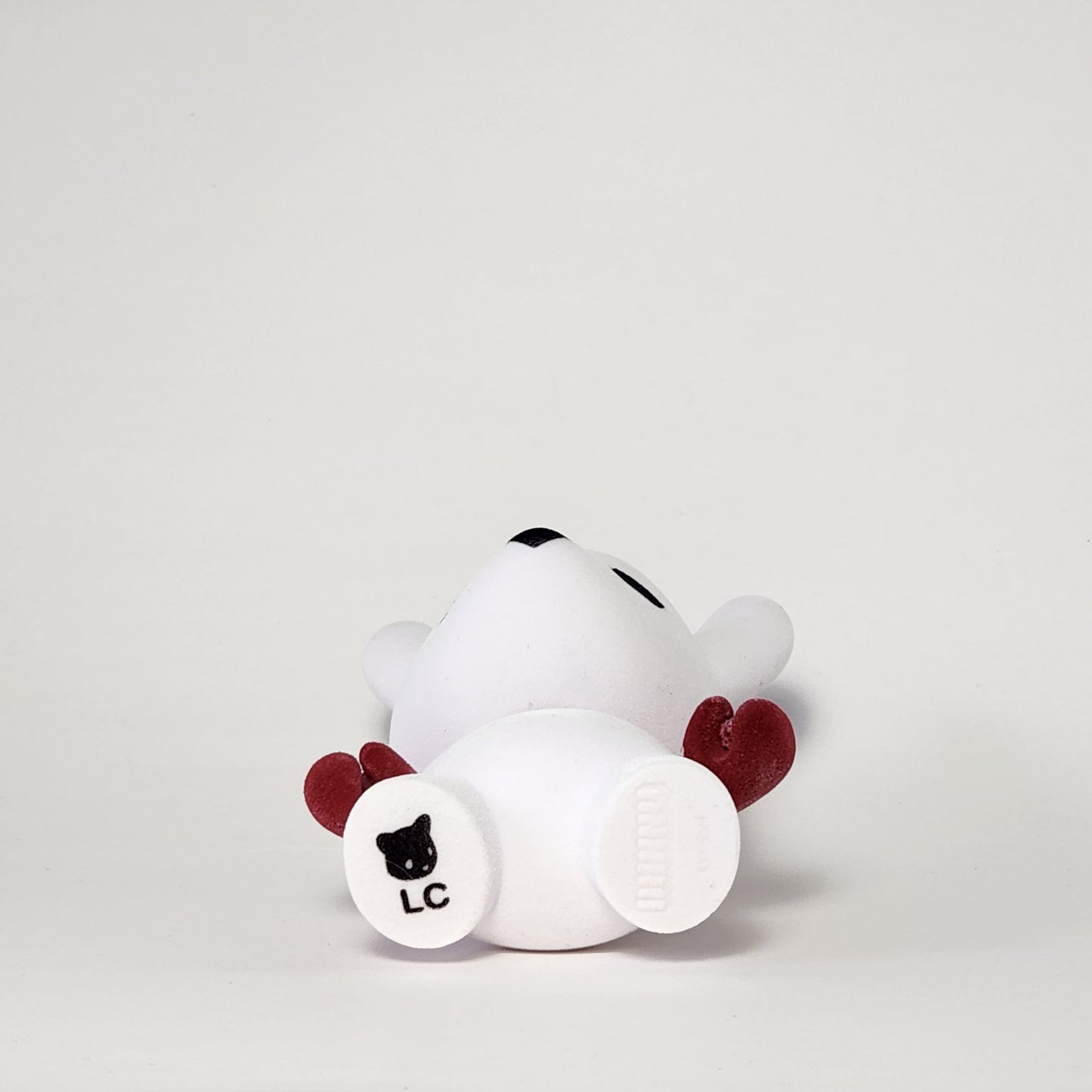 Kidrobot - Luke Chueh - Flocked Wannabe Dunny 2018 (DAMAGED)