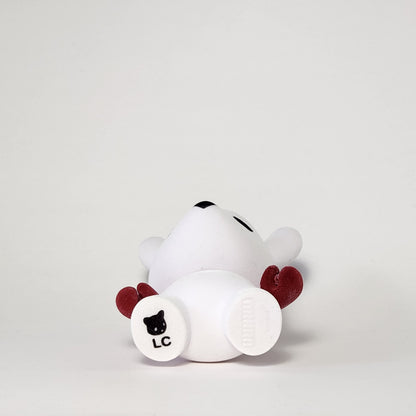 Kidrobot - Luke Chueh - Flocked Wannabe Dunny 2018 (DAMAGED)