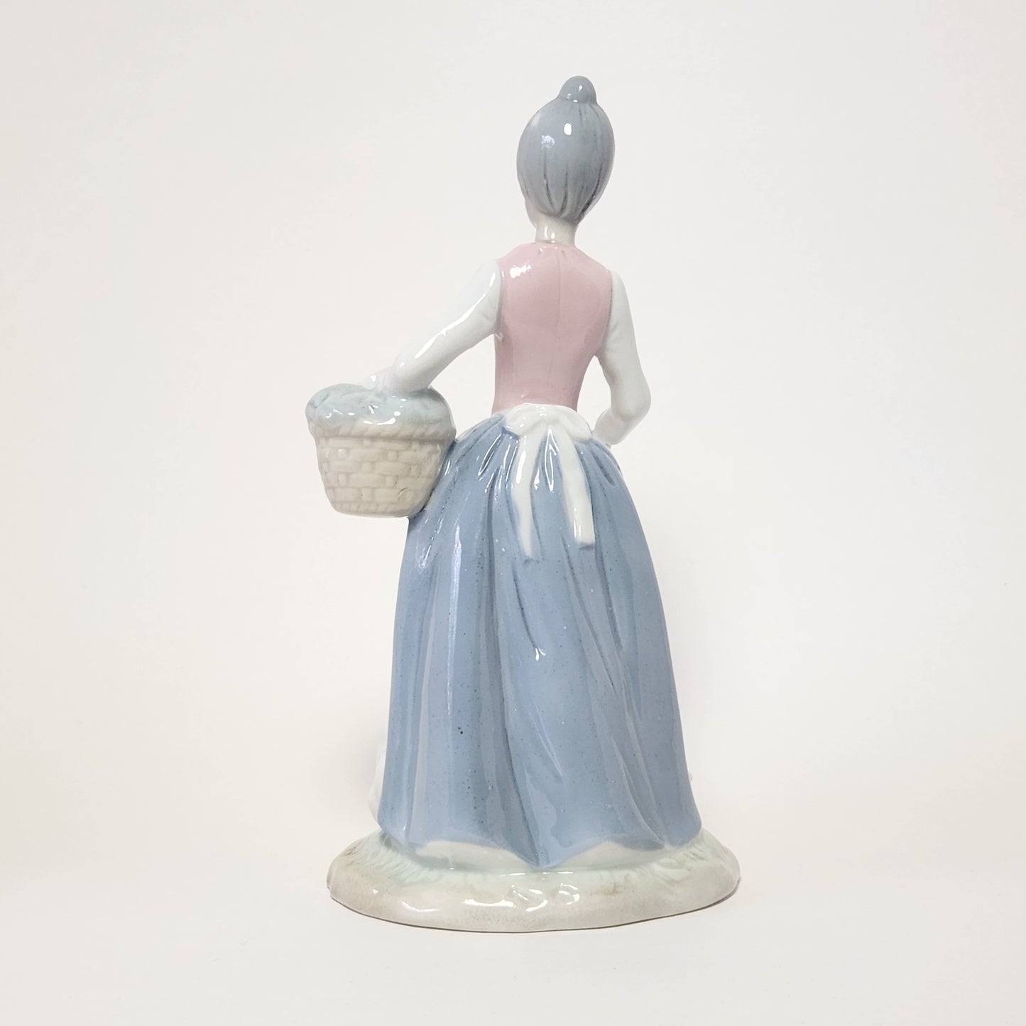 Girl with Geese Porcelain Figurine