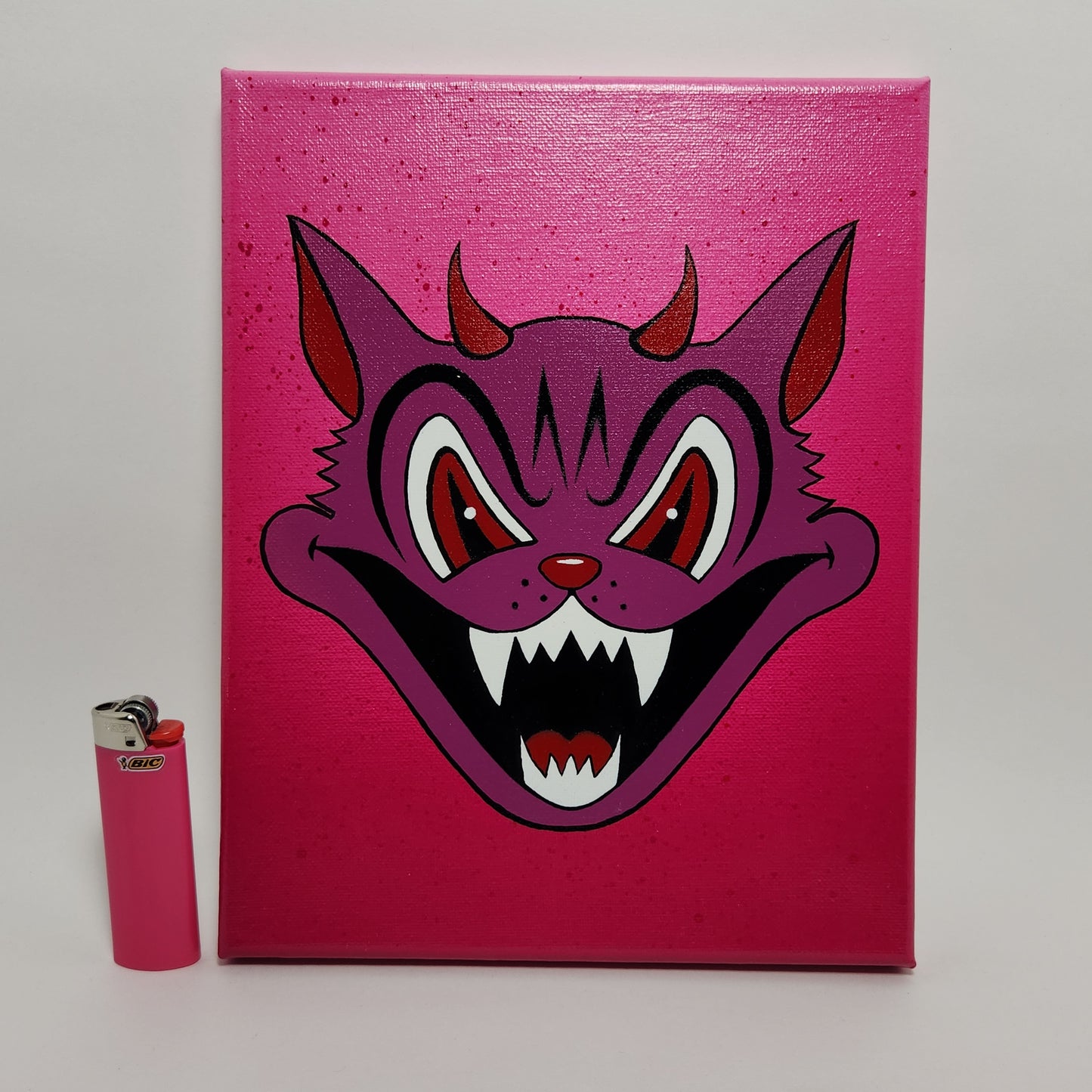 BANGcreated! - Miss Hiss: Passion Fruit 10" Canvas 2019