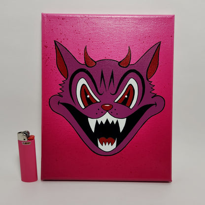 BANGcreated! - Miss Hiss: Passion Fruit 10" Canvas 2019
