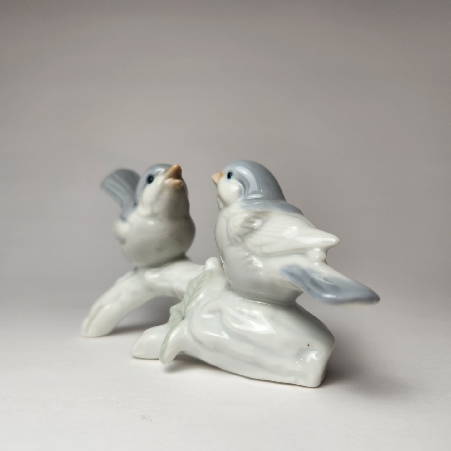 Otagiri - Porcelain Two Birds on Branch Figurine 1980s