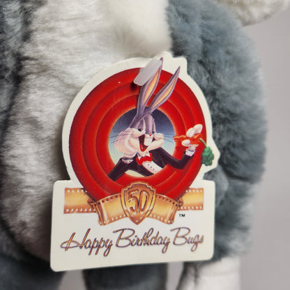 Warner Bros - 50th Birthday Bugs Bunny Plush 1989
