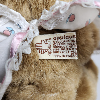 Raikes Originals - Robert Raikes - Rabbit with Wooden Face Plush Doll 1988