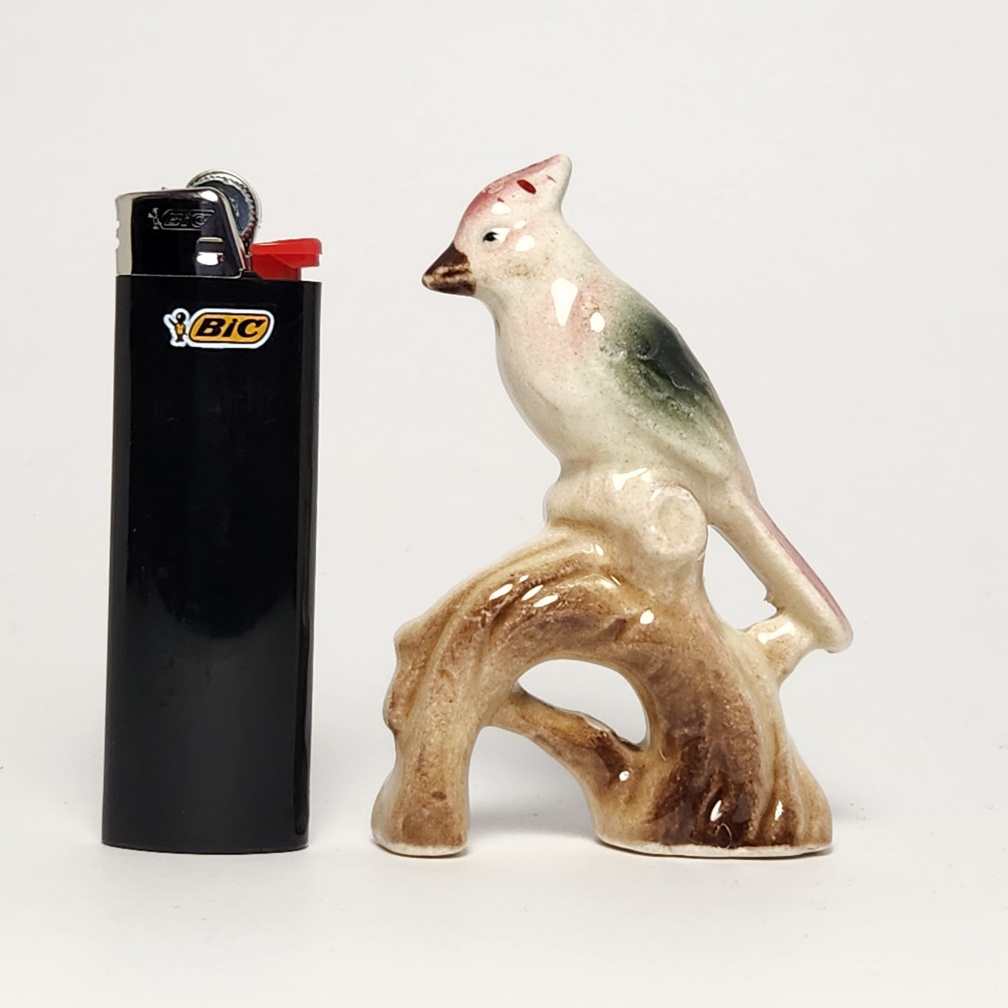 Porcelain Cardinal on Branch Figurine