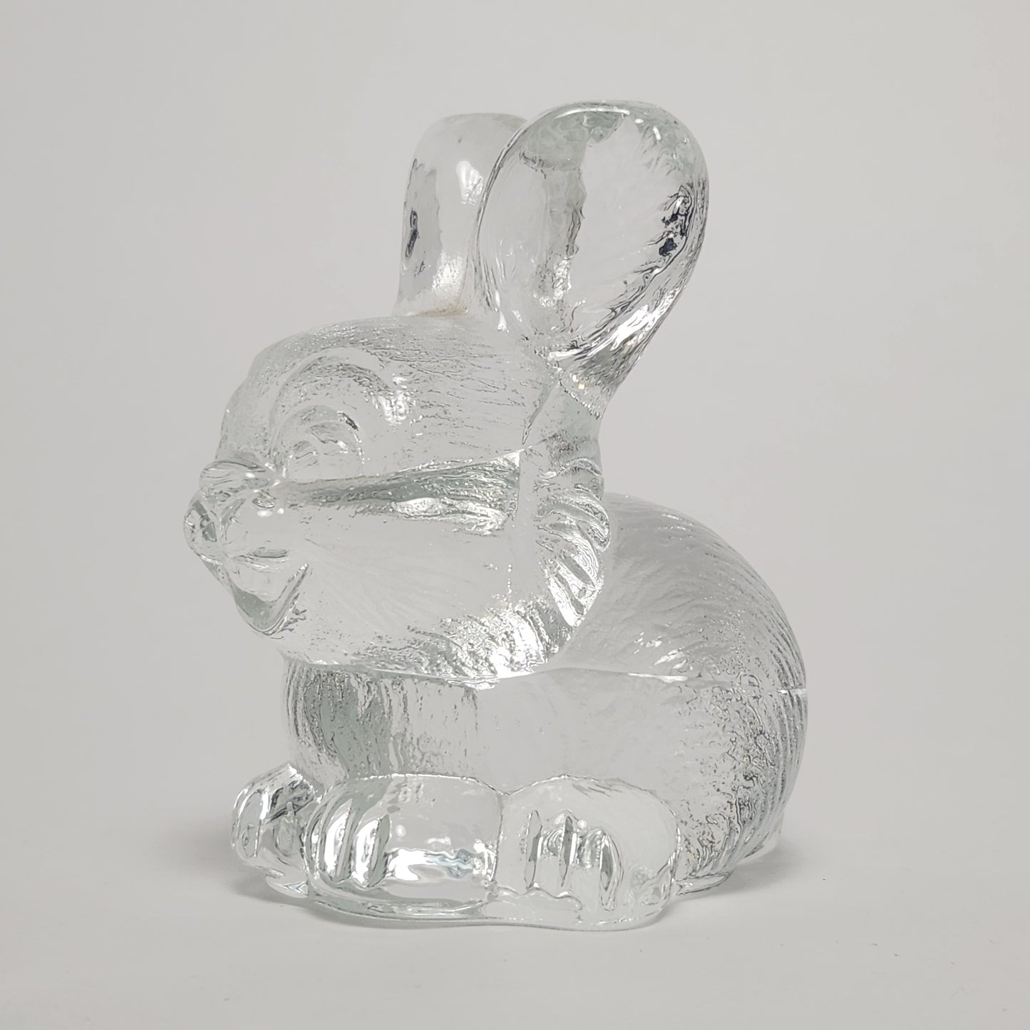 Goebel - Lead Crystal Rabbit Figurine 1980s
