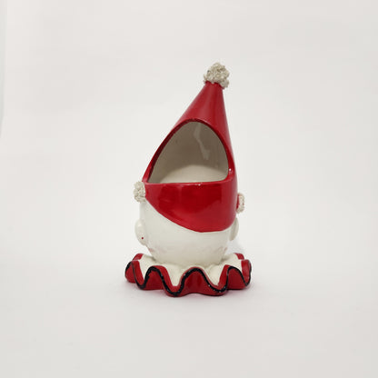 Napco - Spaghetti Clown Head Planter 1960s