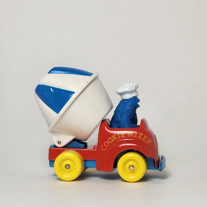 Playskool - Sesame Street Die Cast Car Cookie Monster Mixer Truck 1982