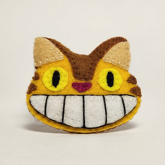 BANGcreated! - Cat Bus 2" Felt Pin
