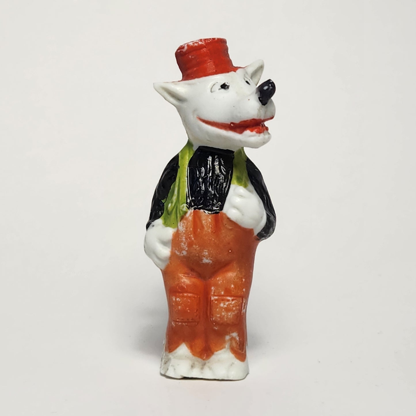 Walt Disney - Porcelain Bisque Big Bad Wolf Figurine 1930s