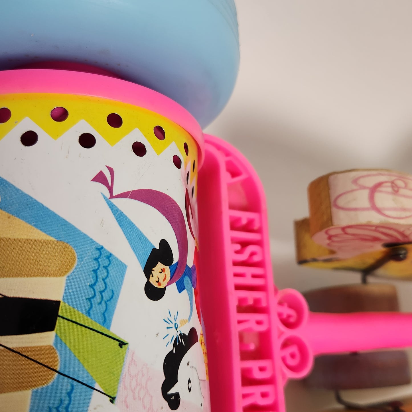 Fisher Price - Banbury Cross Horse Musical Pull Toy 1962