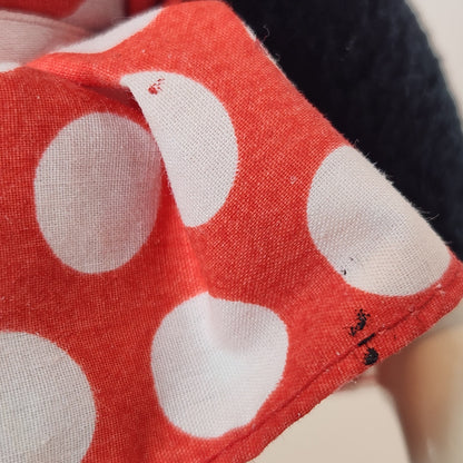 Walt Disney Productions - Applause - Minnie Mouse Plush Doll with Polka Dot Dress 1981
