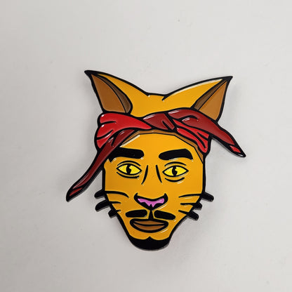 BANGcreated! - Tucat Shapurr 2" Enamel Pin