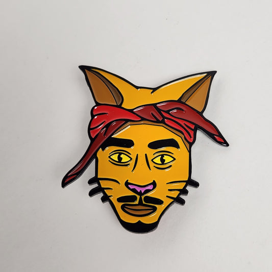 BANGcreated! - Tucat Shapurr 2" Enamel Pin