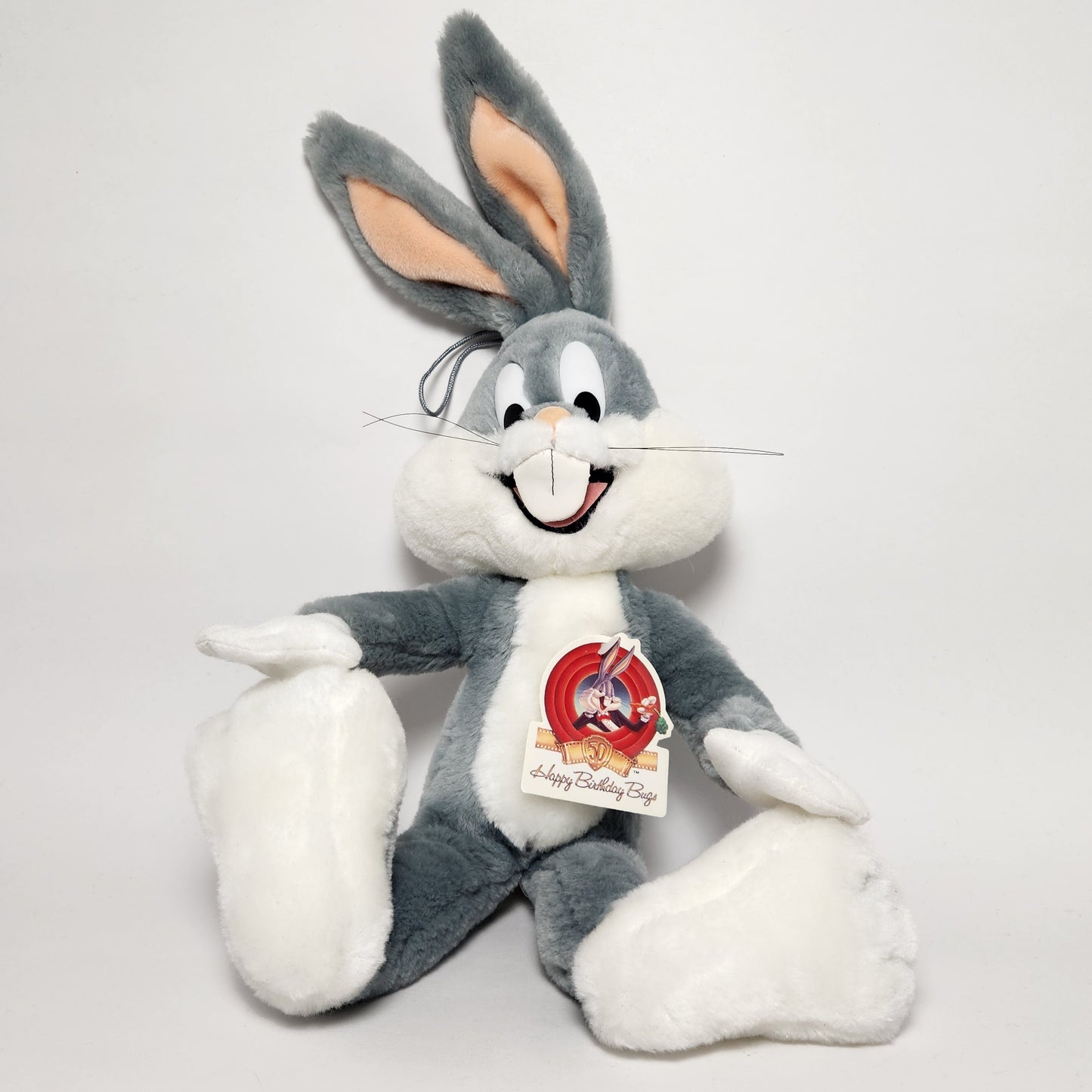 Warner Bros - 50th Birthday Bugs Bunny Plush 1989