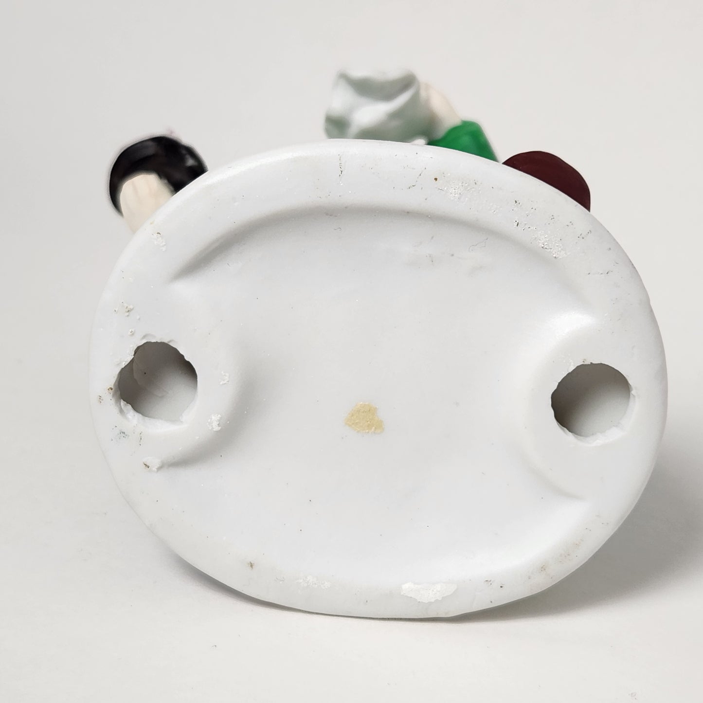 Porcelain Clown with Rabbit in a Hat Figurine