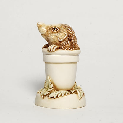 Harmony Kingdom - Peter Calvesbert - Pot Sticker Trinket Box 1999