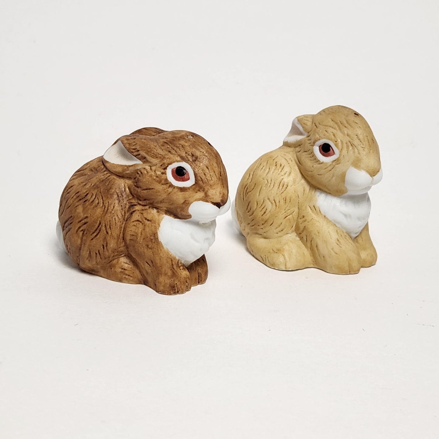 Crowning Touch - Porcelain Bisque Rabbit Salt and Pepper Shaker Set