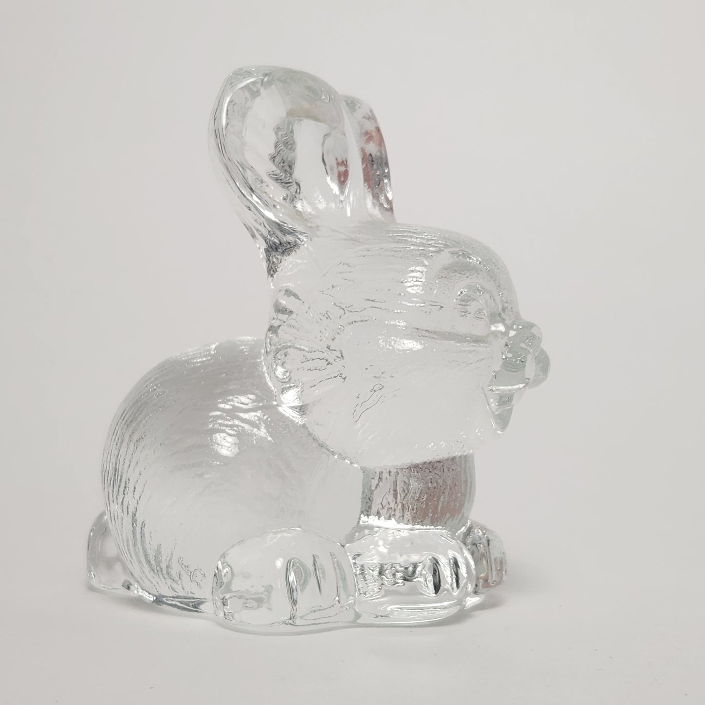Goebel - Lead Crystal Rabbit Figurine 1980s