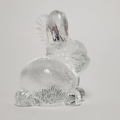 Goebel - Lead Crystal Rabbit Figurine 1980s