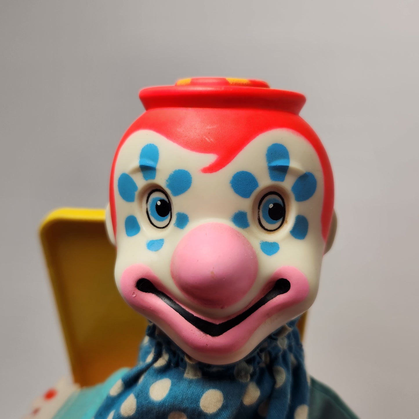 Mattel - Wind-Up Jack in the Music Box Toy 1976
