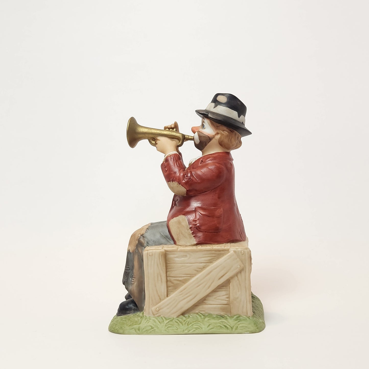 Melody In Motion - Porcelain Clown Trumpeter Member Figurine 2004